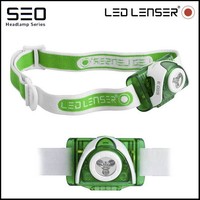 LED LENSER SEO3 Stirnlampe Kopflampe grün weiß 6003 SEO 3 Lampe