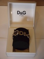 DOLCE GABBANA Armbanduhr I LOVE D&G Damen Uhr Markenuhr Schwarz