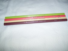 4 Vtg Venus Paradise Pencils French Green Blush Pink Arizona Topaz Indian Red