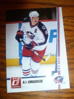 Playercard ( donruss ) NHL 10/11  129 R.J. Umberger