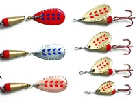 Paladin Drop Spin Spinner gold Kunstköder Barsch Zander Köder Spinnfischen Spinn