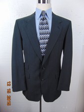 Kuppenheimer Suit Sz 42 Gray Pin Stripe Pants 36x33 (65)
