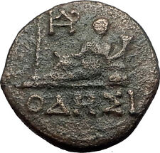 ODESSOS in THRACE 190BC Apollo & Great God Derzelas Ancient Greek Coin i59616