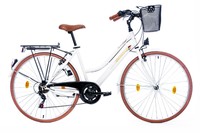 Leader Elysee Comfort 28 Zoll Citybike Weiß (2016) Cityrad Damenrad