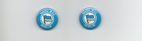 2 x Hertha BSC Berlin Button # 80er Jahre Rarität # 2,5 cm
