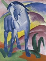 Poster oder Leinwandbild Franz Marc Blaues Pferd I. 1911. 277-01601-2