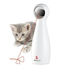 FroliCat Bolt Interactive Automatic Red Laser Pointer Pet Cat Dog Exercise Toy