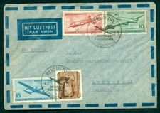 1956 Germany Ddr First Flight Cover Berlin To Moscow Vf