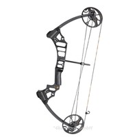 Compoundbogen Mission Craze II Schwarz 19-30" / 13-70 lbs RH