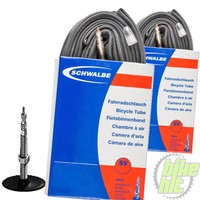 2x Schwalbe SV Fahrrad Schlauch | 12" - 28" alle größen + breiten Sclaverand NEU