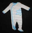 New Gymboree Star Striped Sleep n Play Outfit NWT Newborn 0-3m 3-6m 6-9m