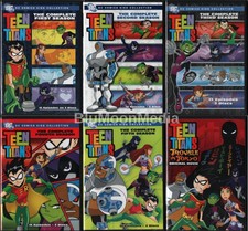 Teen Titans Complete Series Dvd Lot Seasons 1 2 3 4 5 +Movie 11 Disc Set 1-5 New