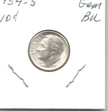 New listing
1954-S Silver Roosevelt Dime - High Grade - Gem Bu Coin
