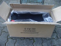 Seiden LSD 200Ah  AGM VLRA Solar Bootsbatterie Wohnmobil Rhino Minn Kota Haswing