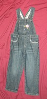 Infants Girls Classic GENUINE KIDS by OshKosh Denim Overalls size 4T / 22x16