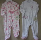 Little Me One Piece Outfits Set Of 2 Girls Size 6-9 M New With Tags Attached