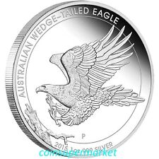 2015 Australia Wedge-tailed Eagle 1oz Silver Proof Coin The Perth Mint Coa Box！