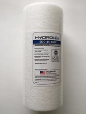 Hydronix 5 Micron Big Blue 10"x4.5" Sediment Filter Nsf Certified - 12 Filters