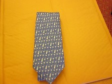 MEN'S VINEYARD VINES ROYAL BLUE MARTINI & SHAKER TIE NEW
