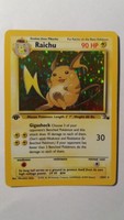 Raichu 14/62 holo Fossil 1. Edition - Pokemon!