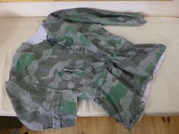 Wehrmacht splittertarn Drillich Schlupfhemd Tarnhemd Schlupfjacke Gr. XXL