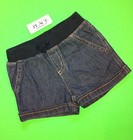 NEW! Children's Place Baby Girls Jean Shorts 2T Gift! Blue TCP Denim Nice!