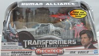 Transformers DotM Human Alliance Soundwave & Mr. Gould Ovp/neu sehr selten htf 