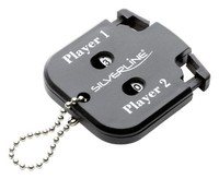 Scorezähler für 2 Spieler mit Drück-Funktion und Anhängekettchen *NEU*