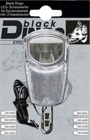 BDCP Scheinwerfer 35 Lux Nabendynamo, switch inkl. 2 Kabelstecker