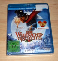 Blu Ray - Eine Weihnachtsgeschichte - Jim Carrey - Robert Zemeckis - Neu OVP