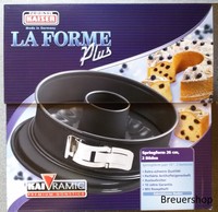 Kaiser Springform mit Rohrboden 26 cm LA Forme Plus Backform 2 Böden  NEU/OVP