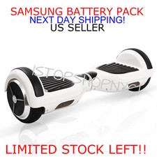 WHITE Smart Self Balancing Electric Unicycle Scooter 2 Wheels iohawk phunkeeduck