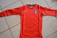 Puma Torwart Trikot Italien neu  Größe S rot Beflockung möglich