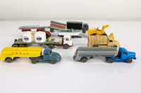 Wiking Modell Auto Konvolut 2 LKW Müllwagen Tanksattelzug Aral Shell Magirus MB