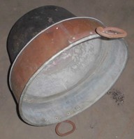 kupferkessel von bad ofen kupfer topf gross kessel top garten deko pflanz kübel 