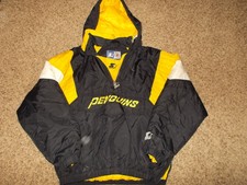 Vtg-1990s Pittsburgh Penguins Starter Parka Pullover Coat Jacket Men's Medium