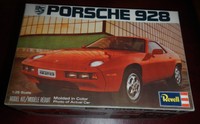 REVELL Porsche 928 Modellbausatz 1:25 von 1978 UNVERBAUT SAMMLERSTÜCK SELTEN