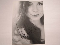 Lena Meyer-Landrut handsignierte Autogrammkarte -#8193 ESC