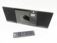Dual Vertikal DAB 102 Micro-Stereoanlage Wandmontage Schwarz MP3 B-Ware