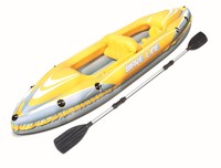 B-Ware Kajak 357x77cm Wave Line Kajak Set Kanu Boot Schlauchboot Paddelboot 