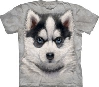 Siberian Husky Puppy Dog T Shirt Child Unisex The Mountain
