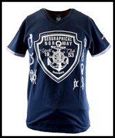 GEOGRAPHICAL NORWAY Herren T-Shirt Kurzarm YACHT CLUB V-Ausschnitt M bis 3XL