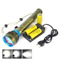 10000LM 7x XM-LL2 LED Diving Flashlight Tauchlampe Taschenlampe Dive Lamp torch
