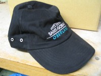 schwarze Cap mit Werbeaufdruck: Saint-Gobain Oberland - NEU