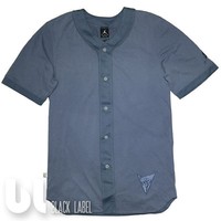 NIKE AIR JORDAN RETRO 7 BASEBALL JERSEY HERREN FREIZEIT SHIRT BASEBALL TRIKOT(M)