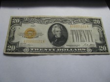 1928 Series $20 Dollar Gold Certificate *Very Fine*