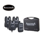 ANACONDA ZX-1 Profi Funkbißanzeiger Set Elektronische Bissanzeiger 5tlg 3+1+Box 
