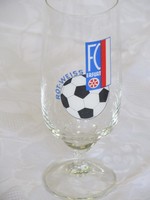 DDR Bierglas Biertulpe Fussball - FC Rot Weiss Erfurt
