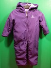 Rugged Bear Infant Girls Purple Bundler Bunting 1 Piece Snowsuit 6-9 Months EUC 