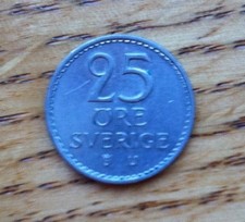 Lot of 2 Sverige coins. circulated. 1973 + 1983